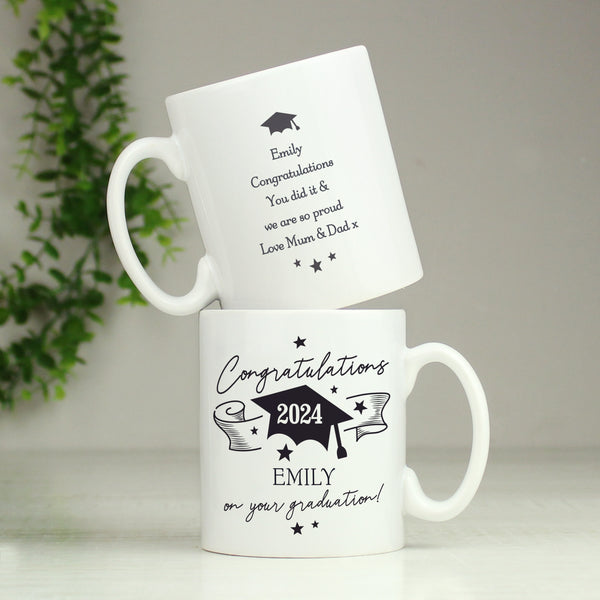 Buy Personalised Graduation Mug at www.giftsfinder.co.uk