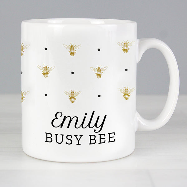 Buy Personalised Queen Bee Mug at www.giftsfinder.co.uk