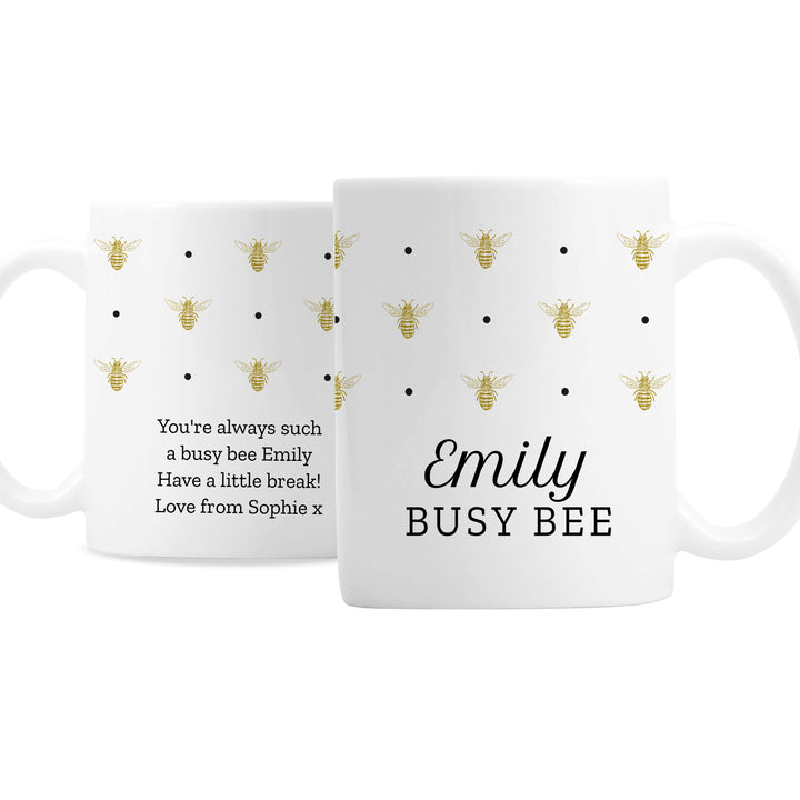 Buy Personalised Queen Bee Mug at www.giftsfinder.co.uk