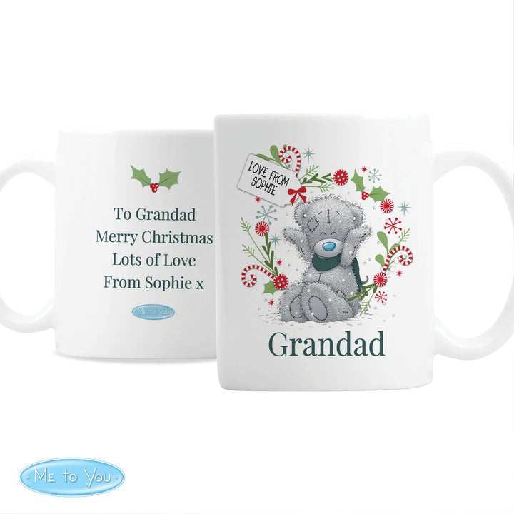 Buy Personalised Me to You 'For Grandad Dad' Christmas Mug at www.giftsfinder.co.uk