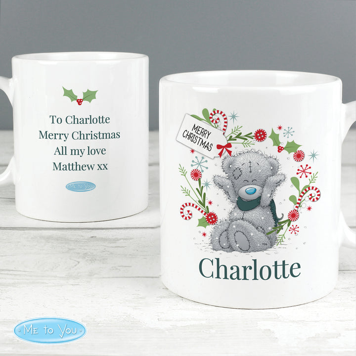 Buy Personalised Me to You 'For Grandad Dad' Christmas Mug at www.giftsfinder.co.uk