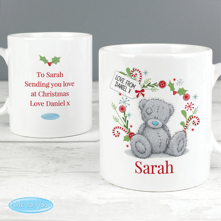 Buy Personalised Me to You 'For Nan, Grandma, Mum' Christmas Mug at www.giftsfinder.co.uk