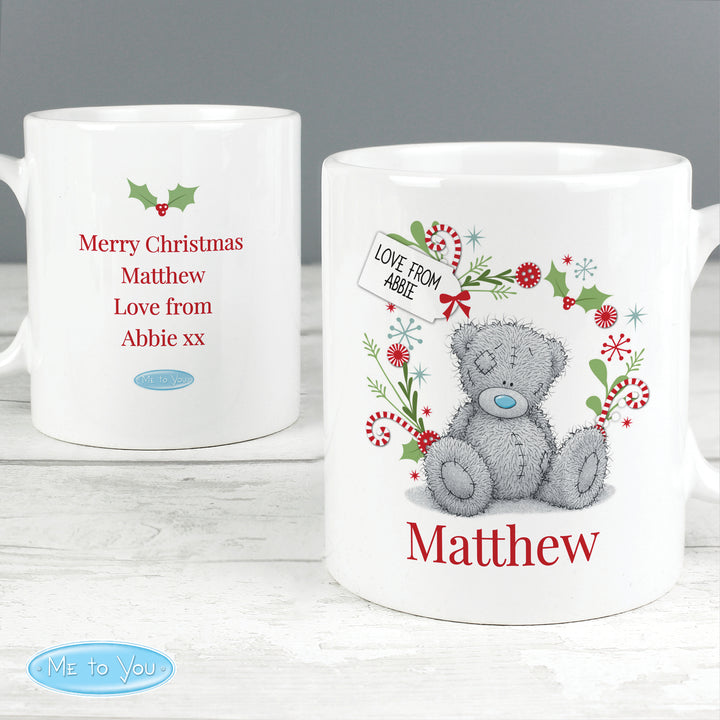 Buy Personalised Me to You 'For Nan, Grandma, Mum' Christmas Mug at www.giftsfinder.co.uk