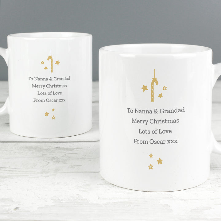 Buy Personalised 'On Your First Christmas As' Mug Set at www.giftsfinder.co.uk