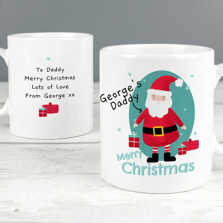 Buy Personalised Mr Claus Mug at www.giftsfinder.co.uk