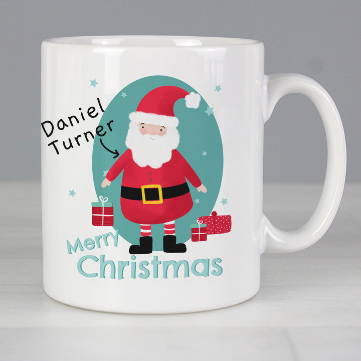 Buy Personalised Mr Claus Mug at www.giftsfinder.co.uk