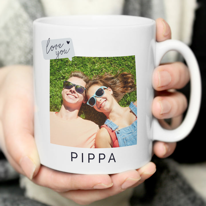 Buy Personalised Love You Snapshot Photo Upload Mug available now at www.giftsfinder.co.uk