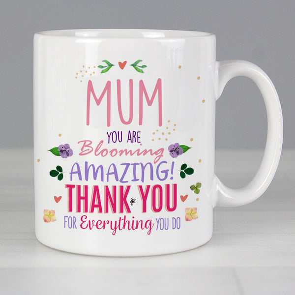 Buy Personalised You Are Blooming Amazing Mug at www.giftsfinder.co.uk