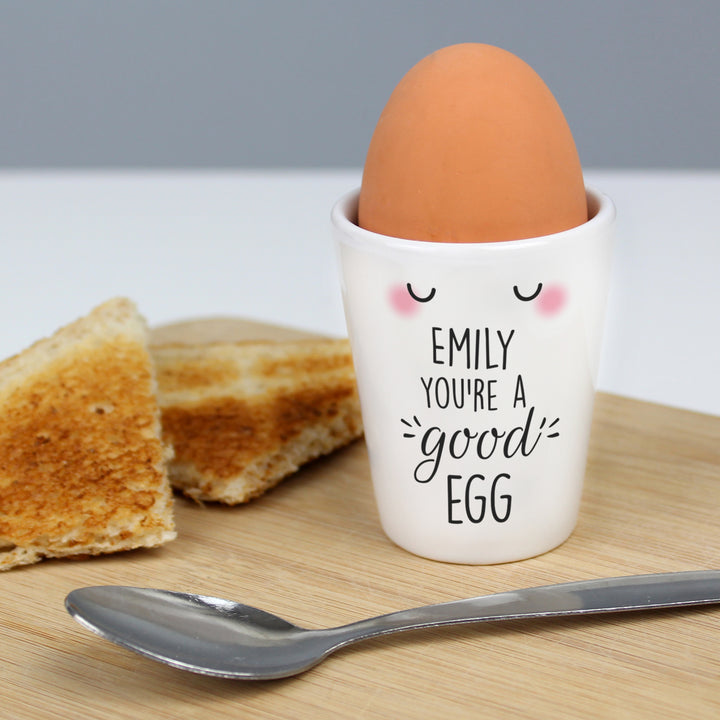 Buy Personalised You're A Good Egg Cup at www.giftsfinder.co.uk