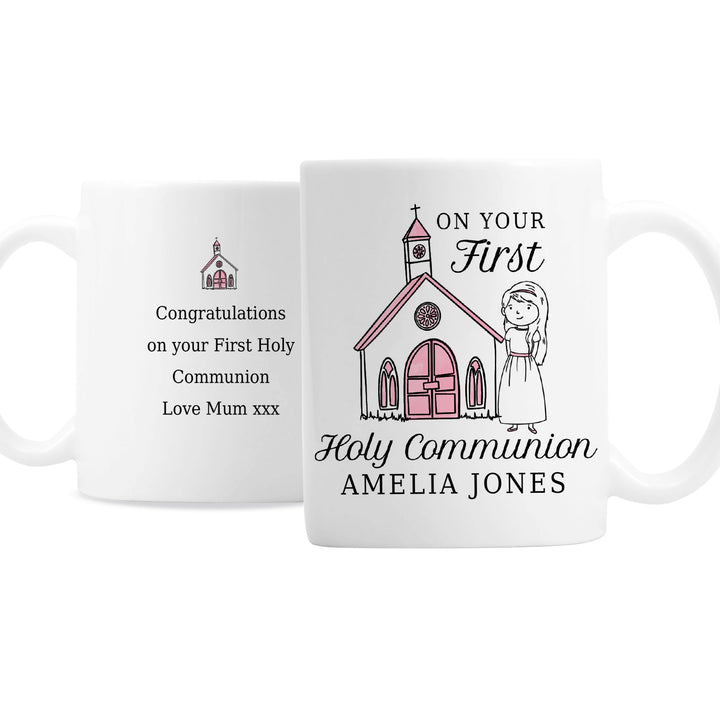 Personalised Girls First Holy Communion Mug - part of the Gifts Finder Personalised Mugs collection