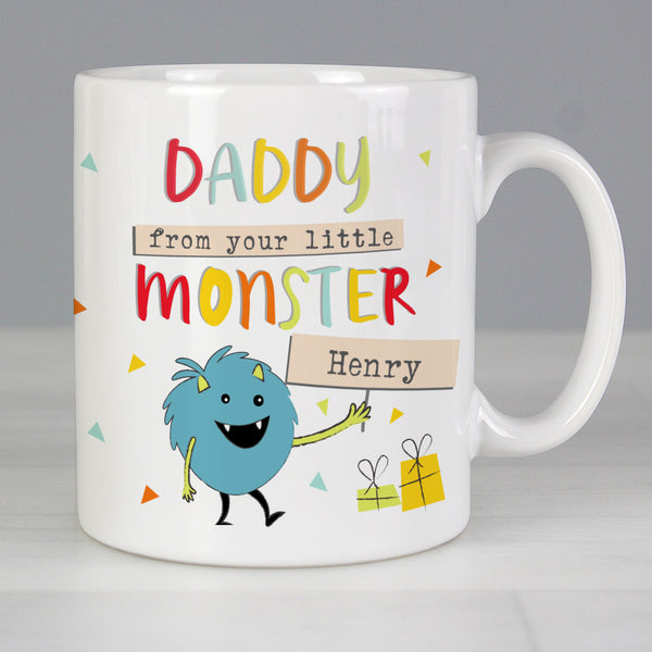 Buy Personalised Little Monster Mug at www.giftsfinder.co.uk