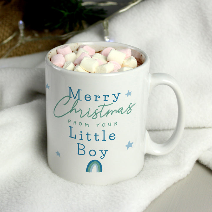 Buy Personalised From Your Little Boy Mug available now at www.giftsfinder.co.uk