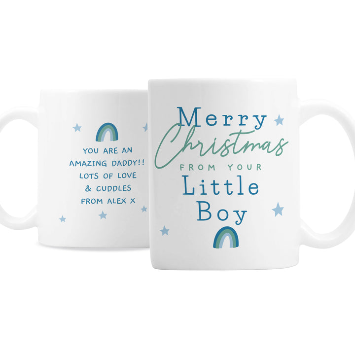 Buy Personalised From Your Little Boy Mug available now at www.giftsfinder.co.uk