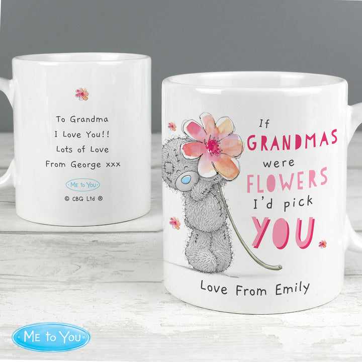 Personalised Me To You If...Were Flowers Mug - part of the Licensed Products collection