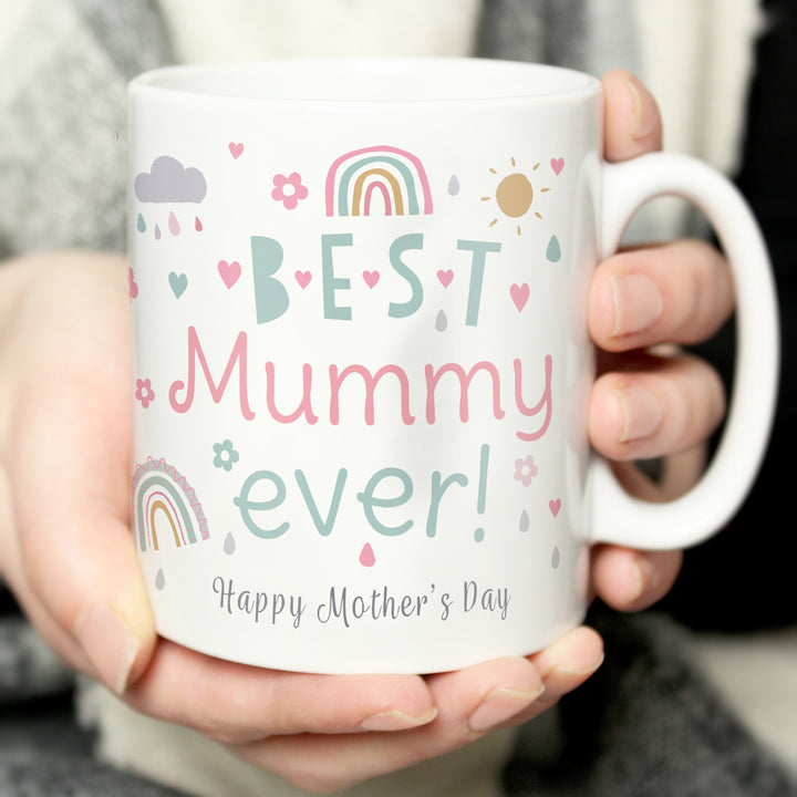 Buy Personalised Best Ever Rainbows & Sunshine Mug available now at www.giftsfinder.co.uk