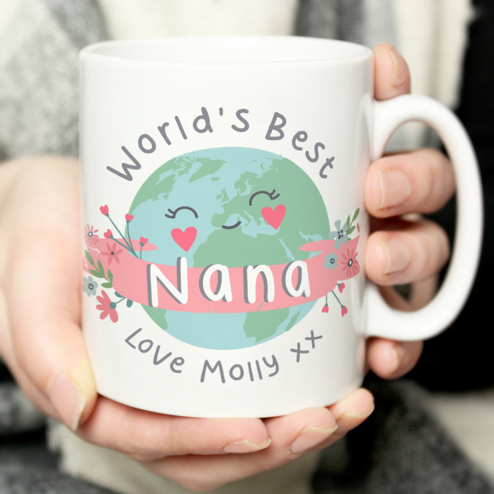 Personalised Worlds Best Mug in gift category Personalised Mugs