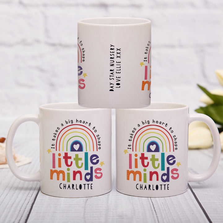 Personalised Shape Little Minds Mug - part of the Gifts Finder Personalised Teacher Gifts collection