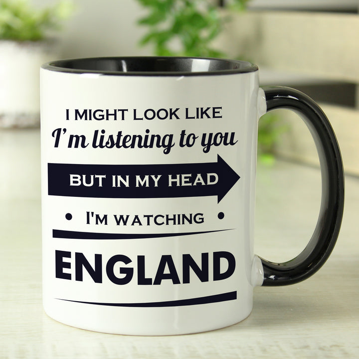 Buy Personalised Look Like I'm Listening Mug available now at www.giftsfinder.co.uk