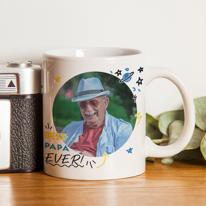 Buy Personalised Best Ever Photo Upload Mug available now at www.giftsfinder.co.uk