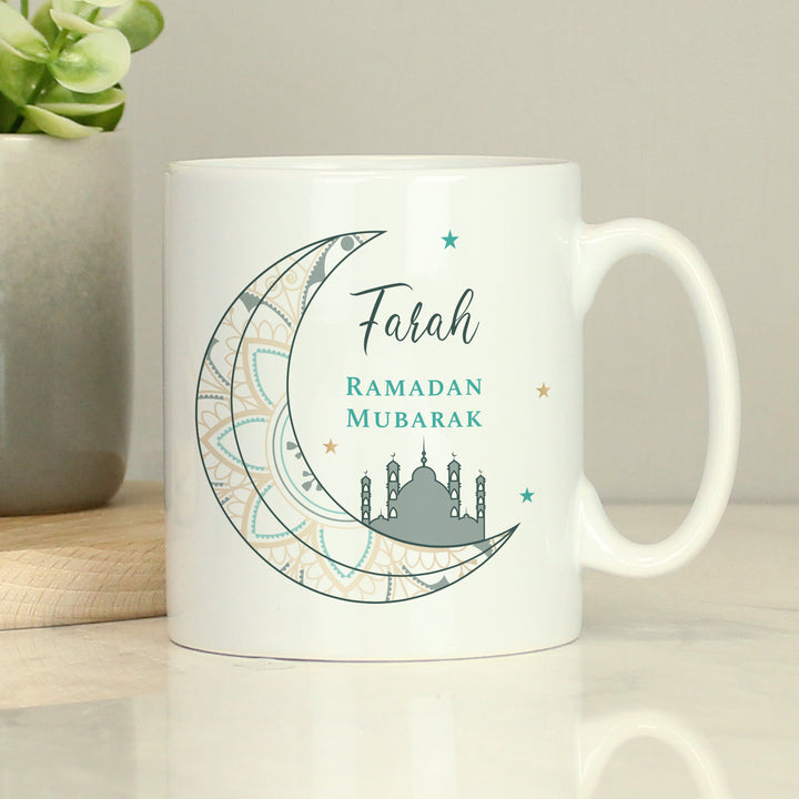 Buy Personalised Eid and Ramadan Mug available now at www.giftsfinder.co.uk