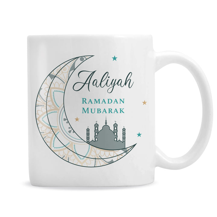 Buy Personalised Eid and Ramadan Mug available now at www.giftsfinder.co.uk