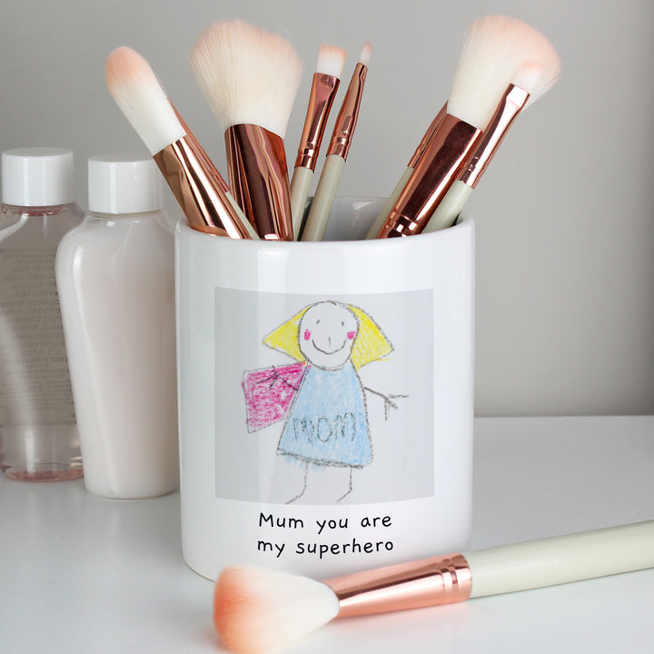 Buy Personalised Childrens Drawing Photo Storage Pot available now at www.giftsfinder.co.uk