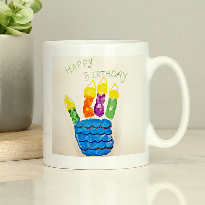 Personalised Childrens Drawing Photo Upload Mug - Perfect For Father's Day - part of the Gifts Finder Personalised Mugs collection