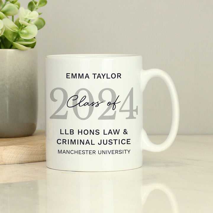 Personalised Class of Graduation Mug