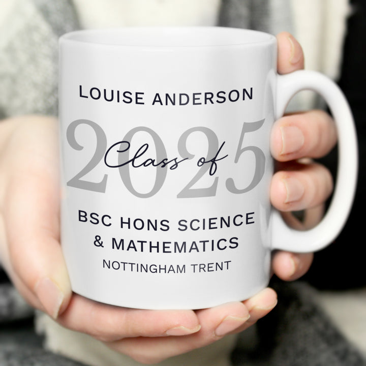 Buy Personalised Class of Graduation Mug available now at www.giftsfinder.co.uk