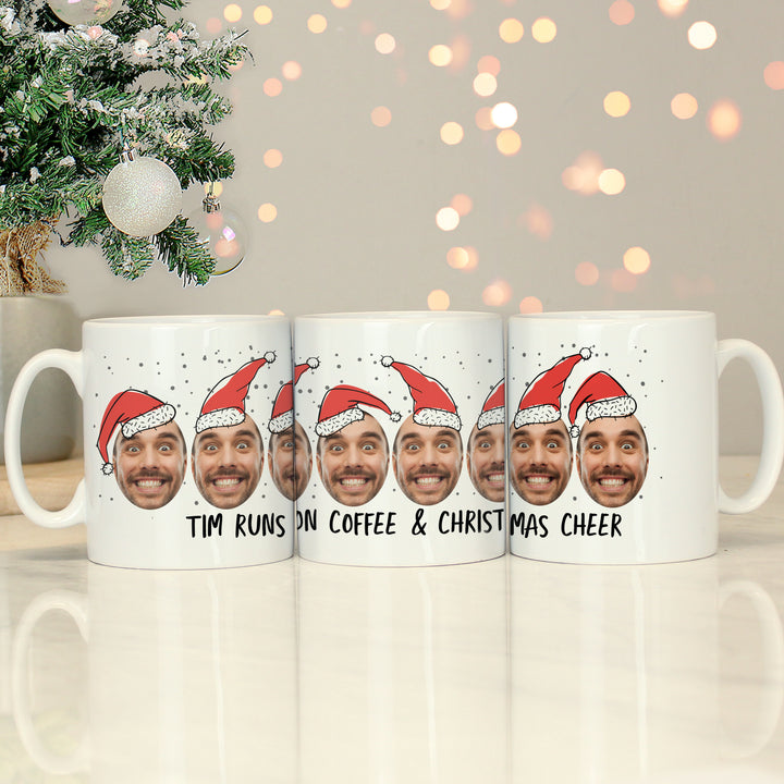 Personalised Photo Upload Santa Mug - part of the Gifts Finder Personalised Mugs collection