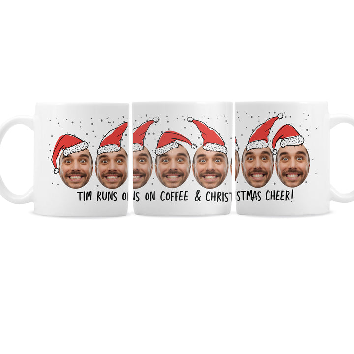 Personalised Photo Upload Santa Mug - part of the Gifts Finder Personalised Mugs collection