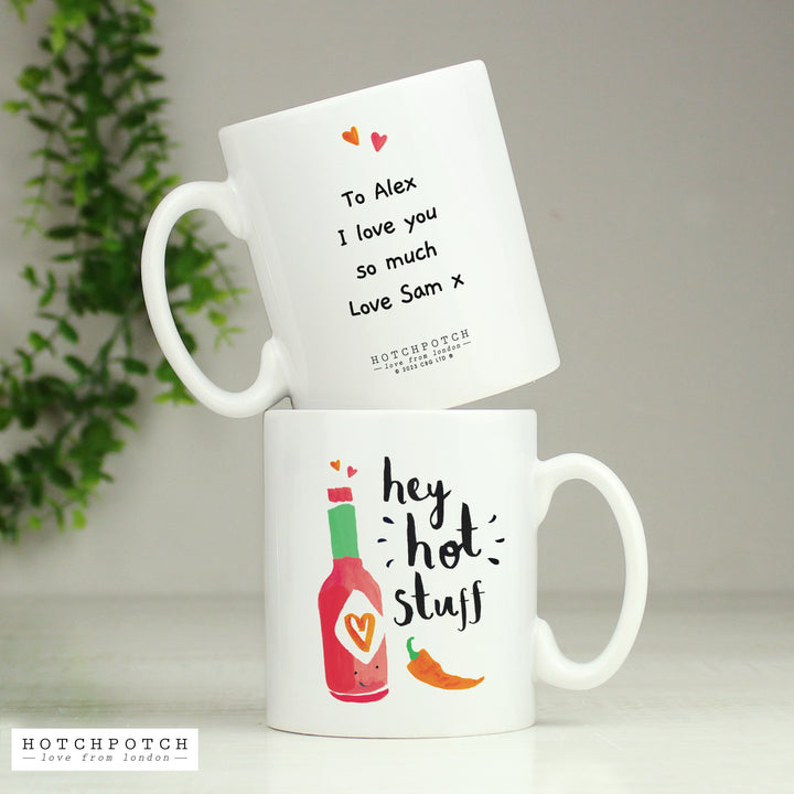 Buy Personalised Hot Stuff Mug available now at www.giftsfinder.co.uk