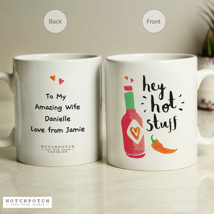 Buy Personalised Hot Stuff Mug available now at www.giftsfinder.co.uk