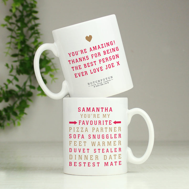 Buy Personalised My Favourite Mug at www.giftsfinder.co.uk