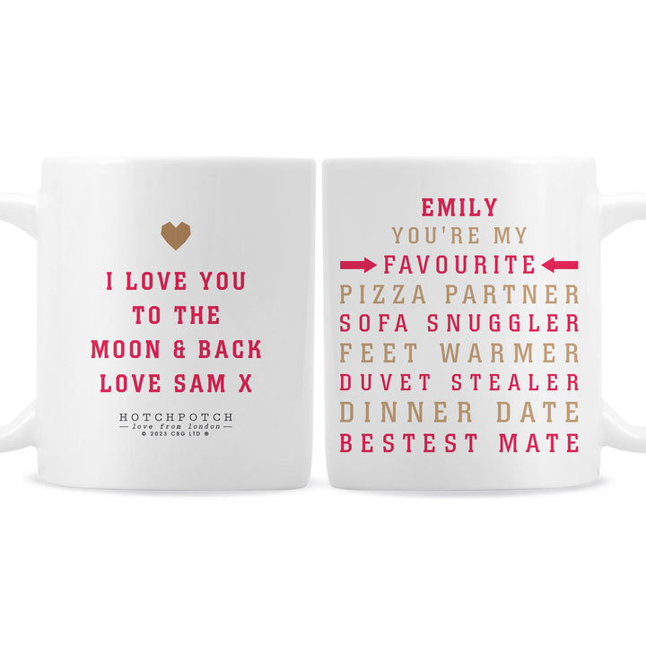 Buy Personalised My Favourite Mug at www.giftsfinder.co.uk