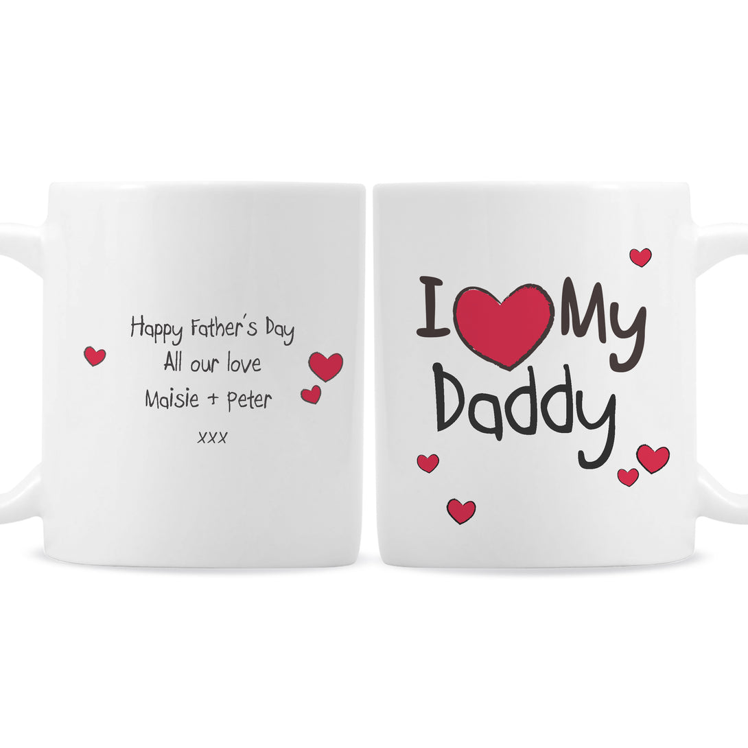 Personalised I Heart My... Mug - part of the Gifts Finder Personalised Mugs collection