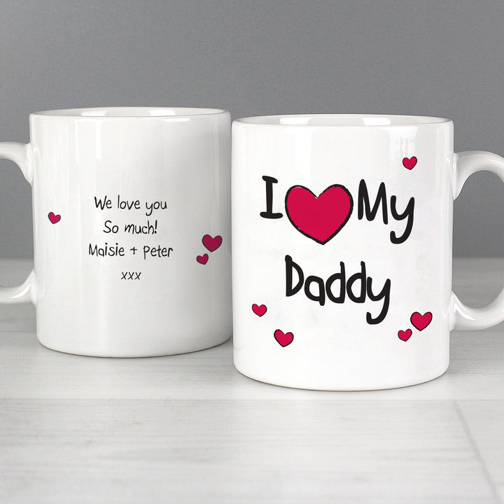 Buy Personalised I Heart My... Mug at www.giftsfinder.co.uk