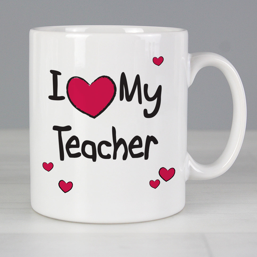 Personalised I Heart My... Mug - part of the Gifts Finder Personalised Mugs collection