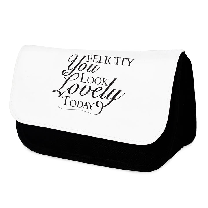 Buy Personalised Look Lovely Make Up Bag available now at www.giftsfinder.co.uk