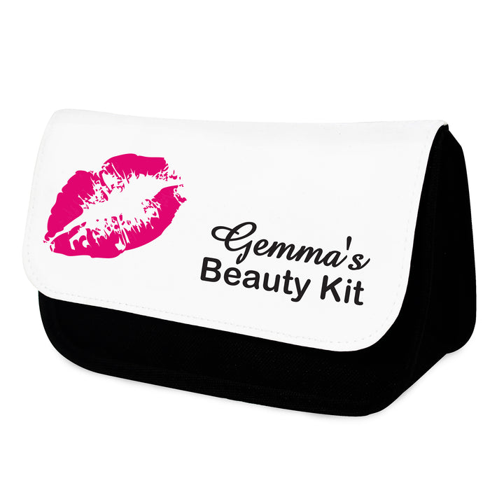 Buy Personalised Lips Make Up Bag available now at www.giftsfinder.co.uk