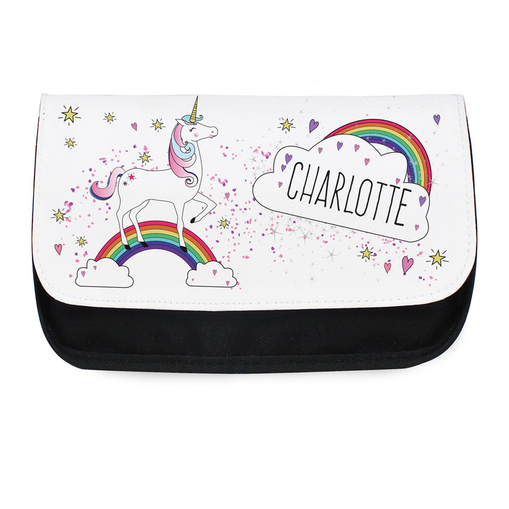 Buy Personalised Unicorn Make Up Bag at www.giftsfinder.co.uk