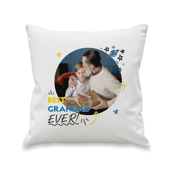 Buy Personalised Best Ever Photo Upload Cushion available now at www.giftsfinder.co.uk