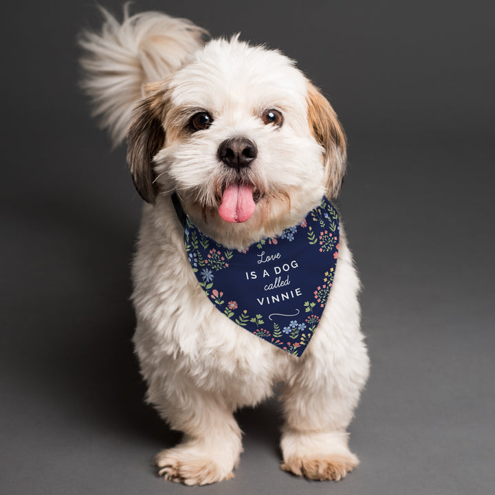 Buy Personalised Mothers Day Dog Bandana available now at www.giftsfinder.co.uk