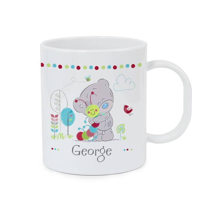 Buy Personalised Tiny Tatty Teddy Cuddle Bug Plastic Mug at www.giftsfinder.co.uk