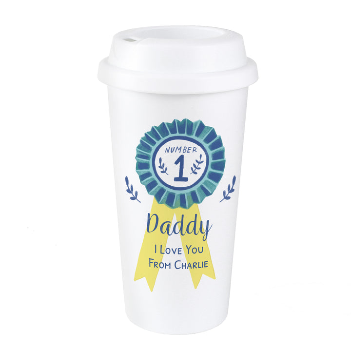 Buy Personalised Number 1 Travel Mug at www.giftsfinder.co.uk