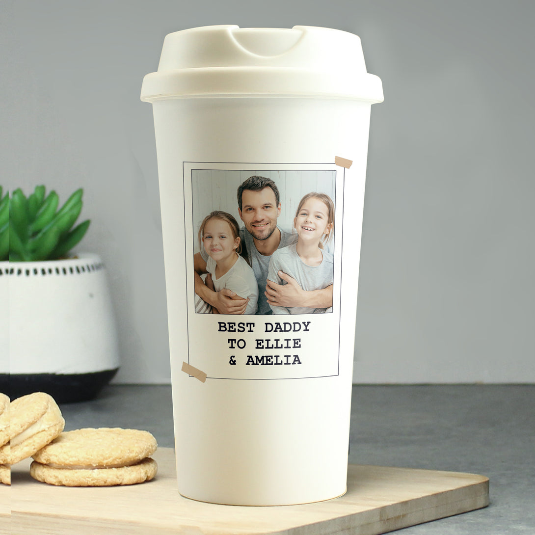 Personalised Photo Upload Travel Mug - part of the Gifts Finder Mugs collection