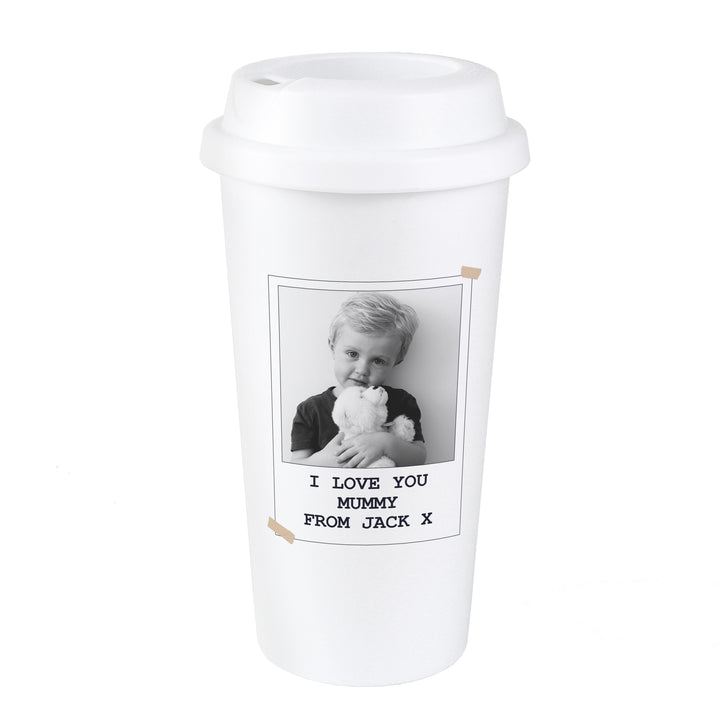 Buy Personalised Photo Upload Travel Mug at www.giftsfinder.co.uk