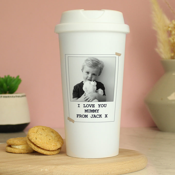 Buy Personalised Photo Upload Travel Mug at www.giftsfinder.co.uk