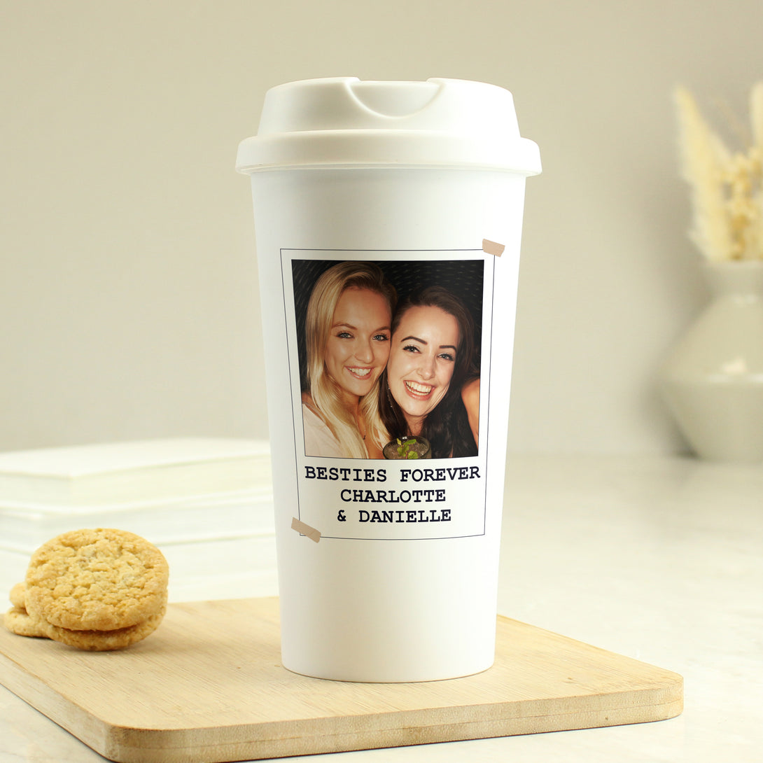 Personalised Photo Upload Travel Mug - part of the Gifts Finder Mugs collection