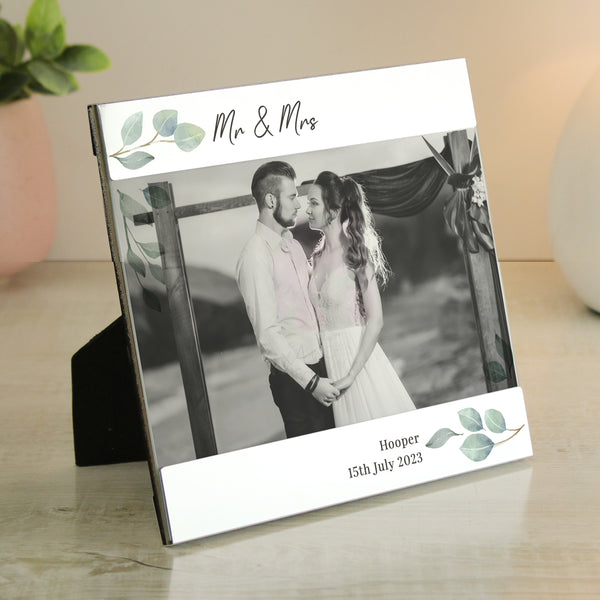 Buy Personalised Botanical 6x4 Photo Frame available now at www.giftsfinder.co.uk